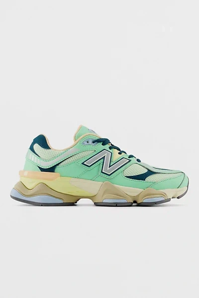 NEW BALANCE MEN'S 9060 SNEAKER IN SWEETGRASS/DEEP OCEAN/SIL, MEN'S AT URBAN OUTFITTERS