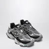 New Balance Mens Black Grey Grey 9060 Suede And Mesh Low-top Trainers In Black