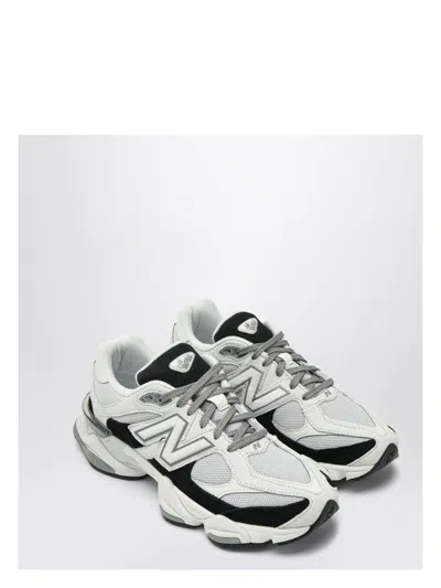 NEW BALANCE MEN'S 9060 WHITE/BLACK LOW SNEAKER | SIZE 9.5 | U9060JBBSUE