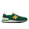 New Balance Men's 990 Made In Usa Shoes In Green/gold In Multi