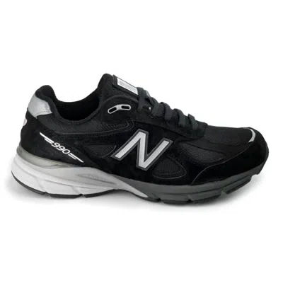 NEW BALANCE MEN'S 990V4 RUNNING SHOES IN BLACK