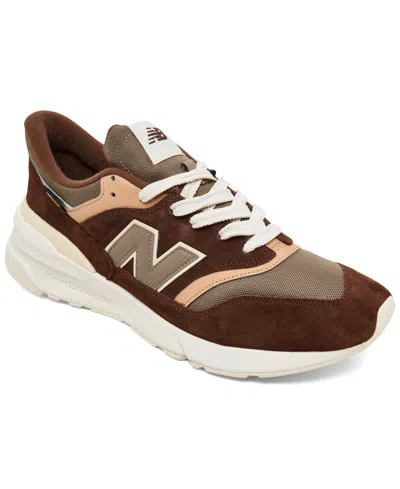 New Balance Men's 997r Casual Fashion Sneakers From Finish Line In Rich Oak,beige