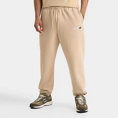 New Balance Men's Athletics Flying Nb Logo Jogger Sweatpants In Incense