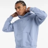 New Balance Athletics Oversize Pullover Hoodie In Blue