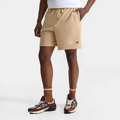 New Balance Men's Athletics French Terry Shorts In Incense
