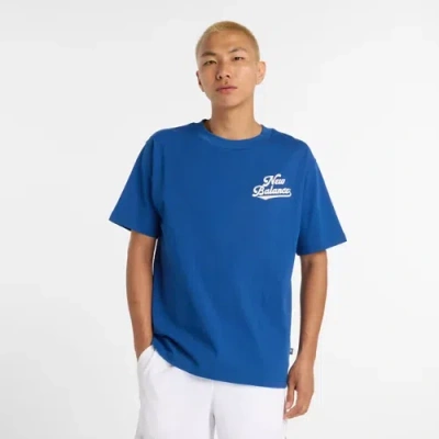 New Balance Men's Athletics Legacy T-shirt In Blue