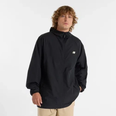 New Balance Men's Athletics Packable Jacket In Black
