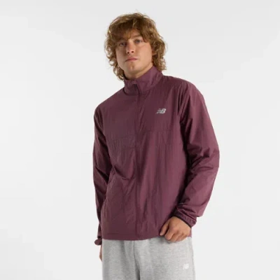 New Balance Men's Athletics Packable Jacket In Purple