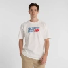 New Balance Athletics Premium Logo Graphic T-shirt In White