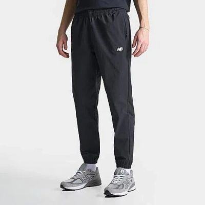 New Balance Men's Athletics Stretch Woven Jogger Pants In Black