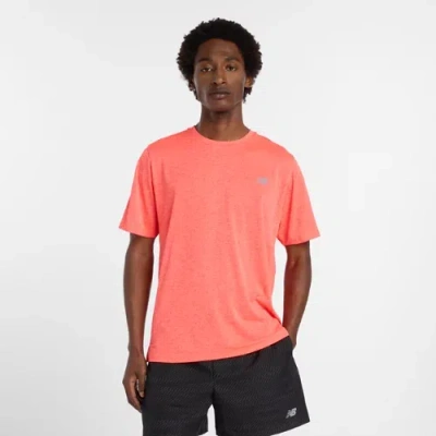 New Balance Men's Athletics T-shirt In Brown