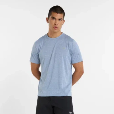 New Balance Men's Athletics T-shirt In Blue