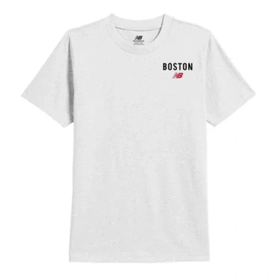 New Balance Men's Boston Character T-shirt In White
