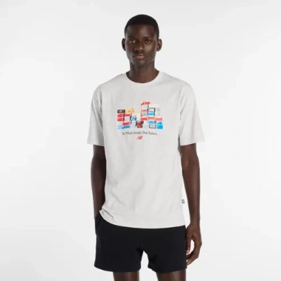 New Balance Men's Boxes T-shirt In White