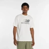 New Balance Sport Essentials Logo Graphic T-shirt In White