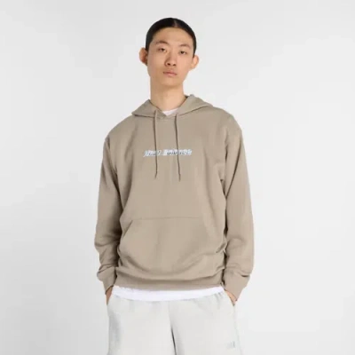 New Balance Men's Chrome Nb Hoodie In Brown
