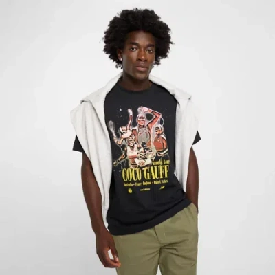 New Balance Men's Coco Gauff World Tour T-shirt In Black