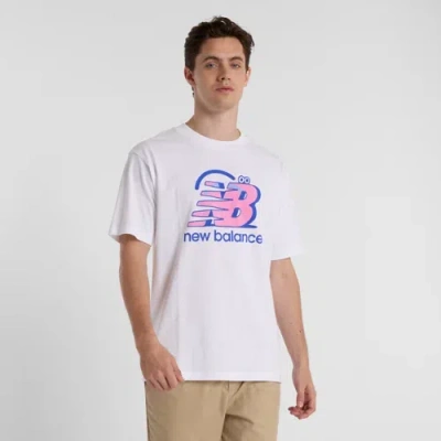 NEW BALANCE MEN'S FACE OKA SMILE T-SHIRT
