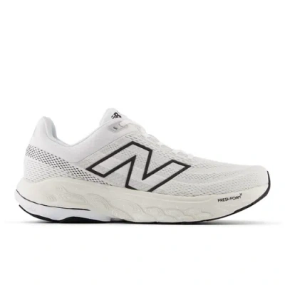 New Balance Men's Fresh Foam X 860v14 Running Shoes In White/black
