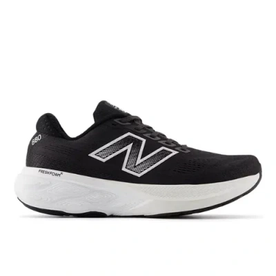 New Balance Men's Fresh Foam Running Shoes In Black/white In Black/white/grey