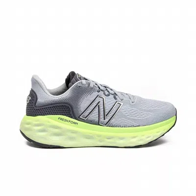 New Balance Men's Fresh Foam X More V3 Running Shoes In Light Slate / Vibrant Spring In Multi