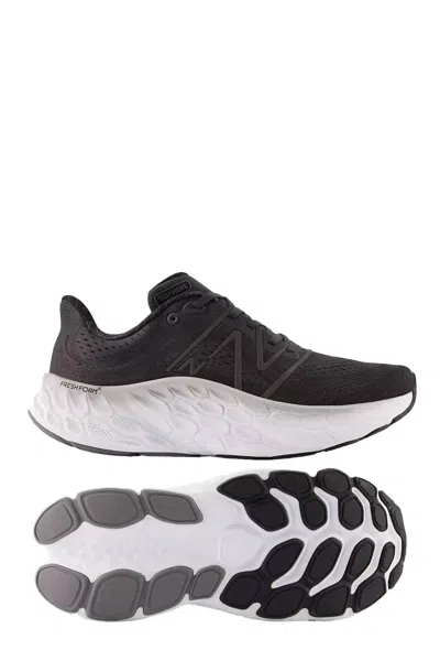 New Balance Men's Fresh Foam X More V4 Running Shoes- 4e/ Extra Wide Width In Black/phantom