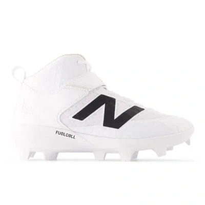 New Balance Men's Fuelcell 4040 V8 Mid-molded Baseball Shoes In White