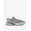 New Balance Gray Made In Usa 990v4 Core Sneakers In Grey