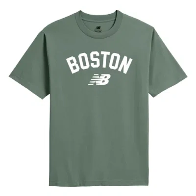 New Balance Men's Heritage Graphic T-shirt In Green