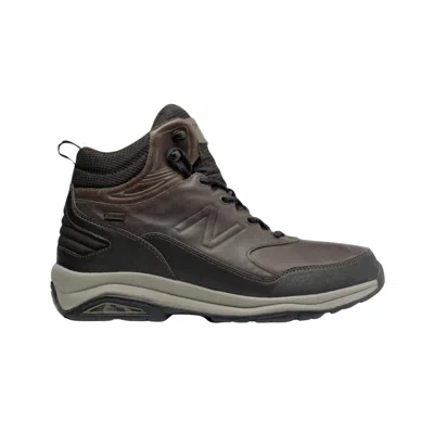 New Balance Men's High Cut Leather Boots In Brown