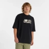 New Balance Hoops Graphic T-shirt In Black