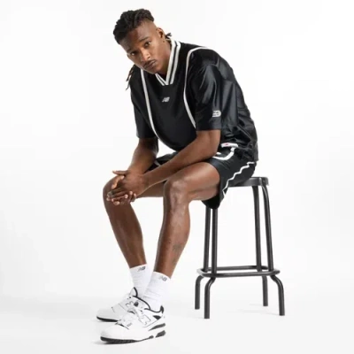 New Balance Men's In Game Tricot Shooting Top In Black