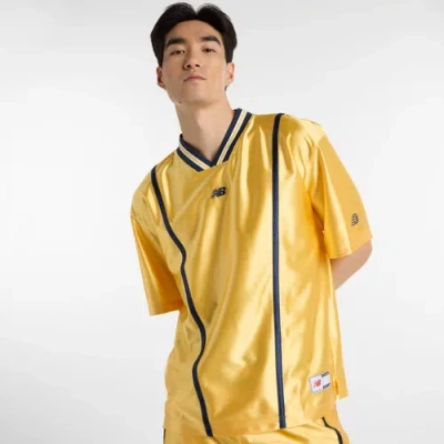 New Balance Men's In Game Tricot Shooting Top In Orange