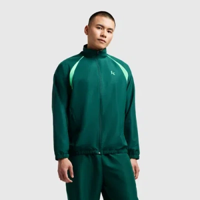 New Balance Men's Klutch Men's Woven Track Jacket In Green