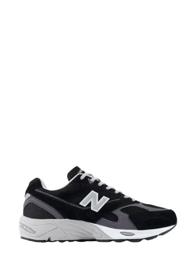 New Balance Black 880r Leather Mesh-blend Sneakers