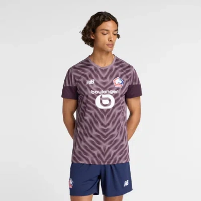 New Balance Men's Lille Losc Match Jersey In Purple
