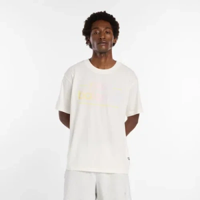 New Balance Men's Linear T-shirt In White
