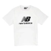 New Balance Men's Logo Short Sleeve White In White