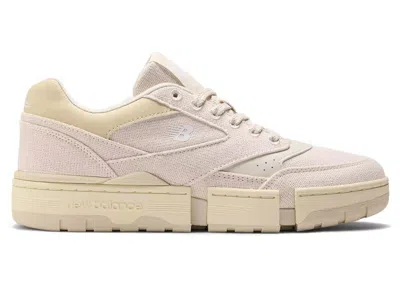 Pre-owned New Balance Men's  0.01 Msftsrep Rattan Sneakers In White/cream