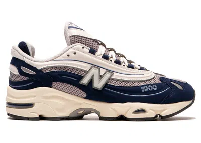 Pre-owned New Balance Men's  1000 Sneakers In Navy Blue/sea Salt