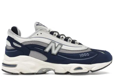 Pre-owned New Balance Men's  1000 Sneakers In Navy Blue/sea Salt