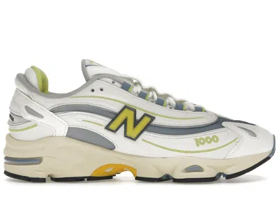 Pre-owned New Balance Men's  1000 Sneakers In Sea Salt/heron Blue