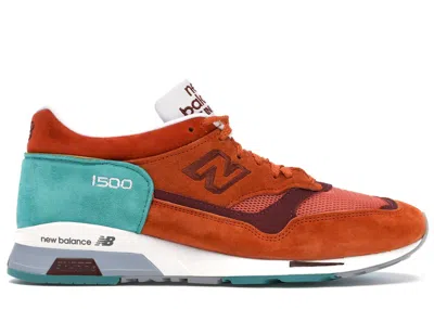 Pre-owned New Balance Men's  1500 Coastal Cuisine Lobster Sneakers In Orange/green In Multi
