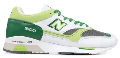 Pre-owned New Balance Men's  1500 Crooked Tongues Sneakers In Forest In White/green/forest Green
