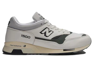 Pre-owned New Balance Men's  1500 Miuk Sneakers In Antique White/cilantro