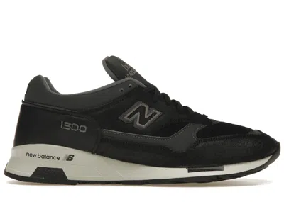 Pre-owned New Balance Men's  1500 Miuk Sneakers In Black/magnet/silver Birch In Multi