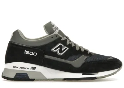 Pre-owned New Balance Men's  1500 Miuk Sneakers In Navy Blue/grey
