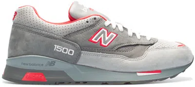 Pre-owned New Balance Men's  1500 Nice Kicks (2011) Sneakers In Dark Grey/medium Grey/true Red
