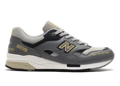 Pre-owned New Balance Men's  1600 Japan Exclusive Just For The Fit Sneakers In Grey/gold In Multi