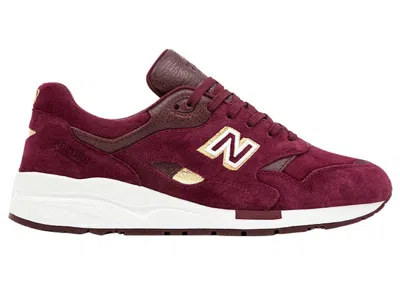 Pre-owned New Balance Men's  1600 Ubiq Sneakers In White/red
